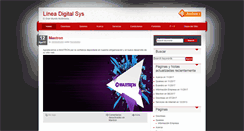 Desktop Screenshot of lineadigital-sys.com